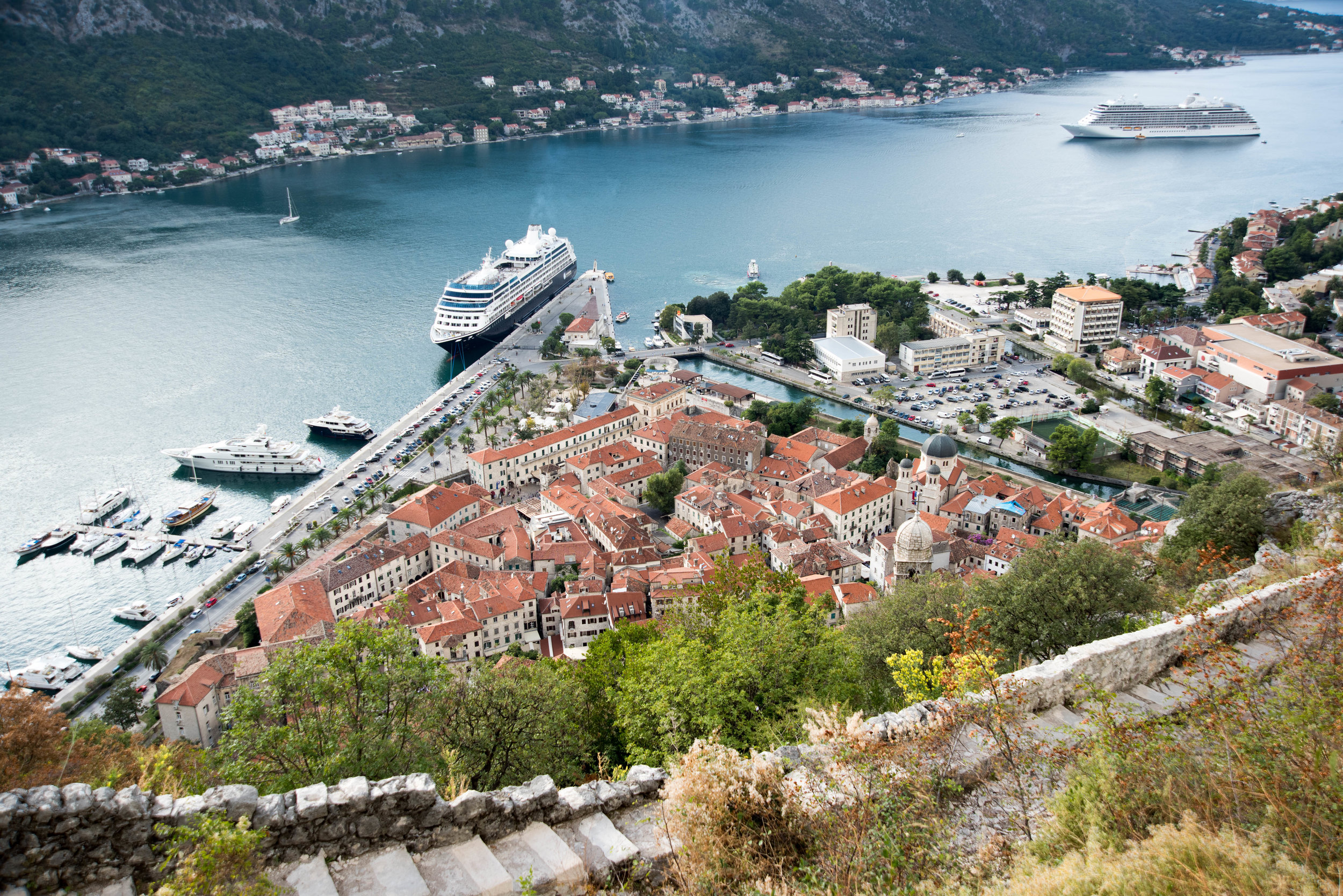 View from Fortress, Kotor, Montenegro