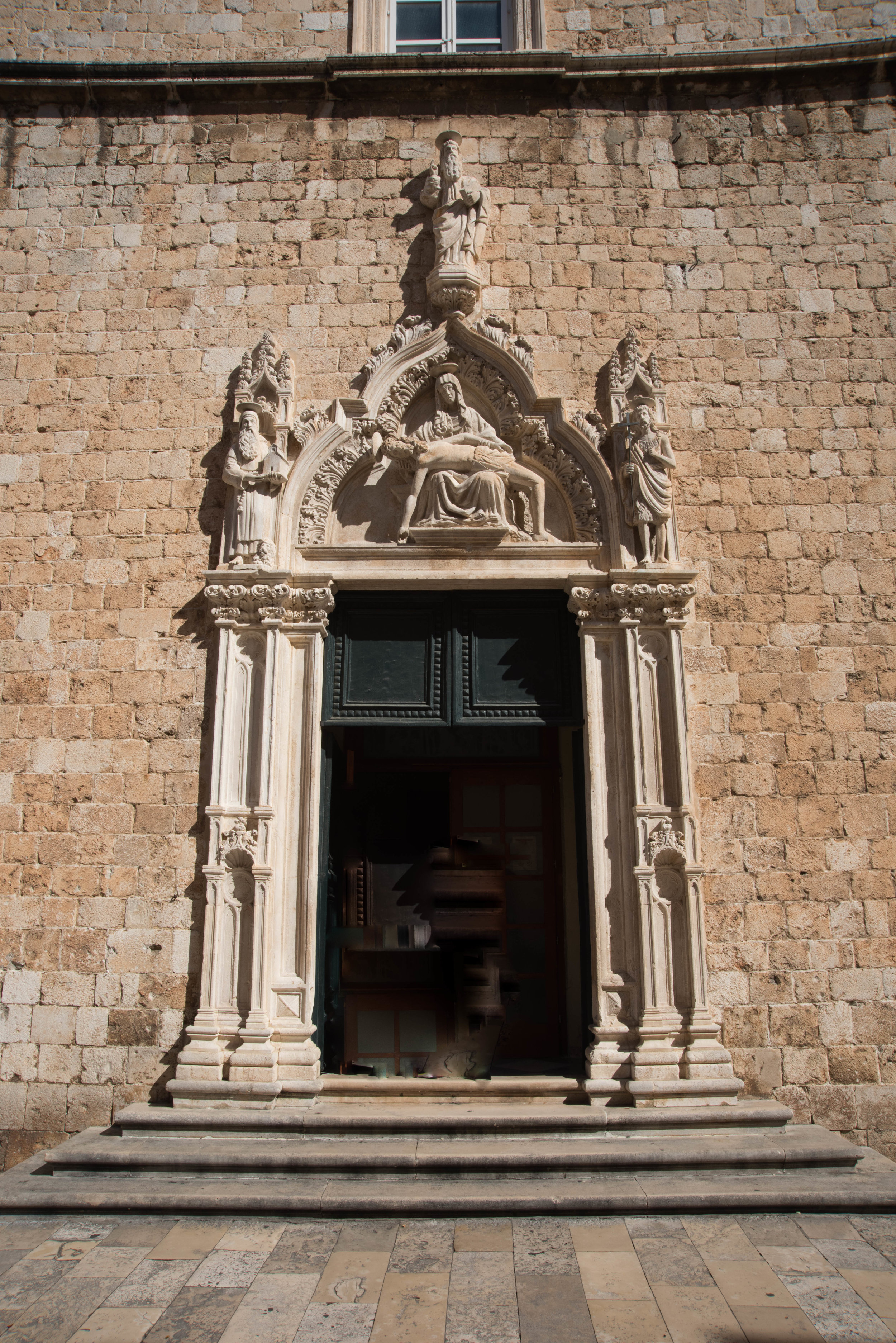 Pieta at Franciscan Monastery, Dubrovnik old town, Croatia