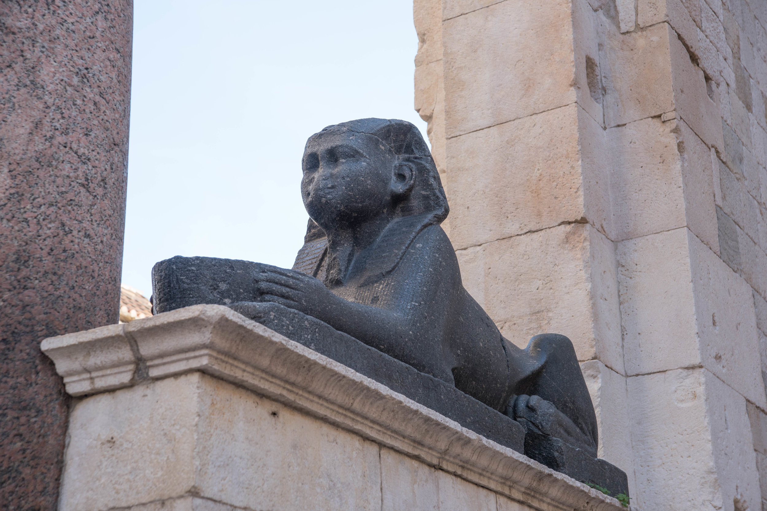 Sphinx, Old City, Split, Croatia