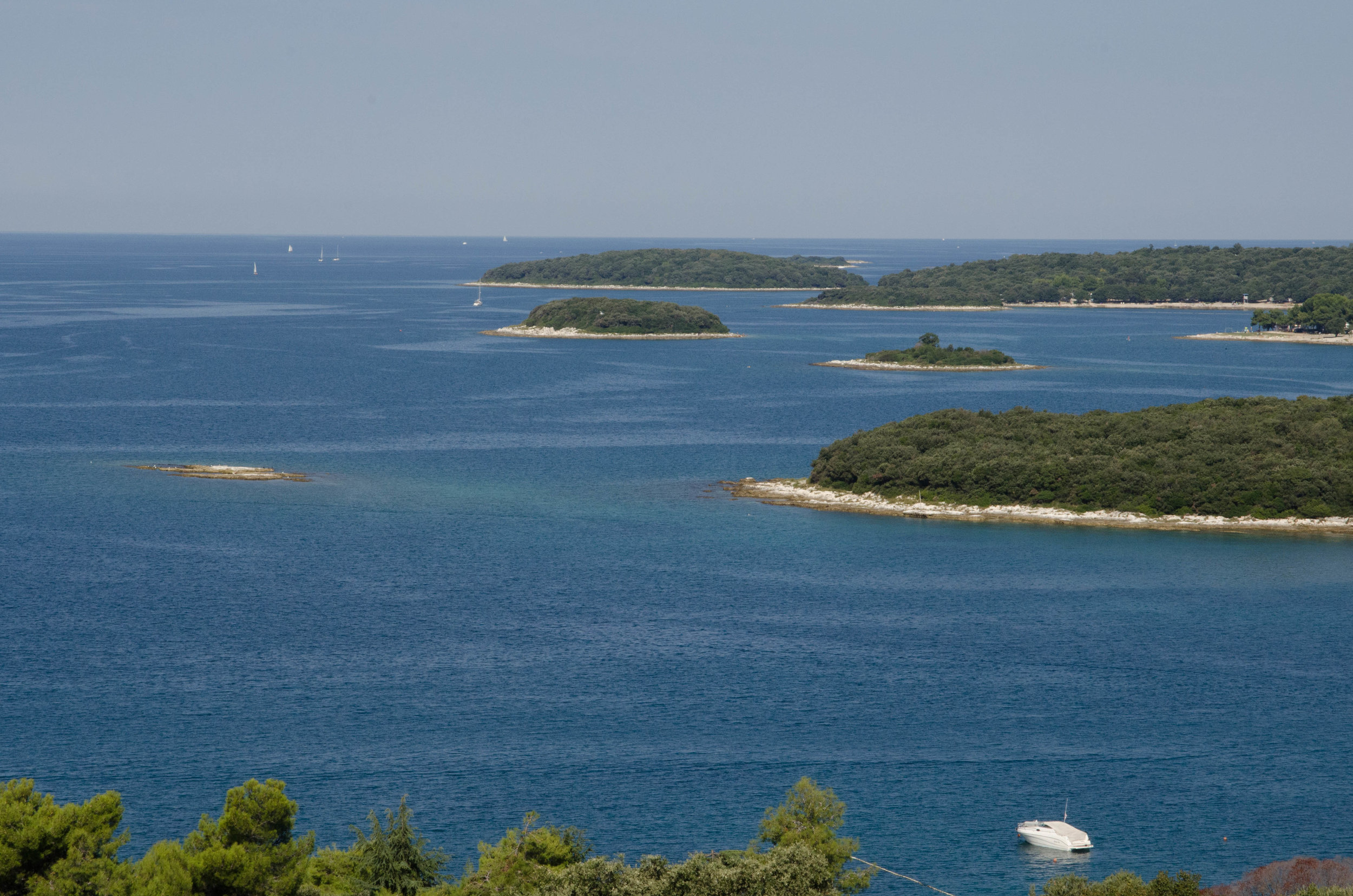 View over Adriatic Sea, Vrsar, Istria, Croatia