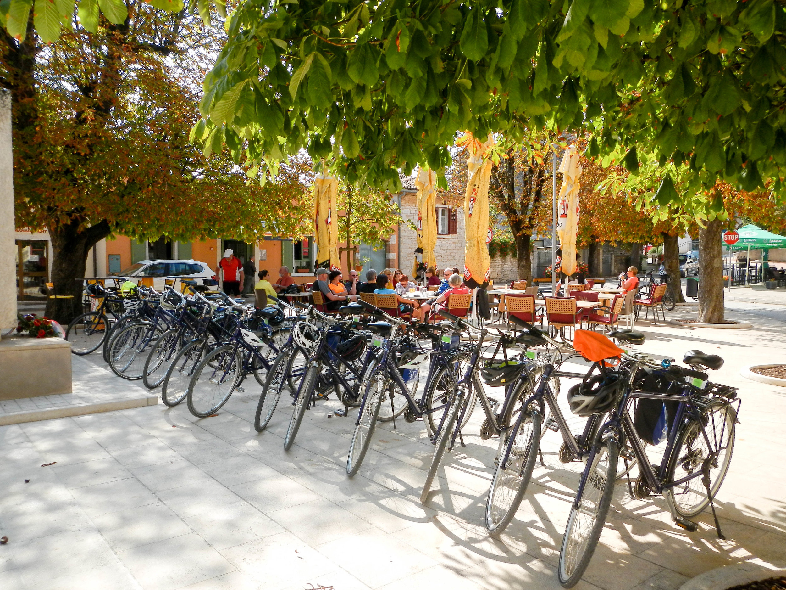 Coffee break, Višnjan, Istria, Croatia