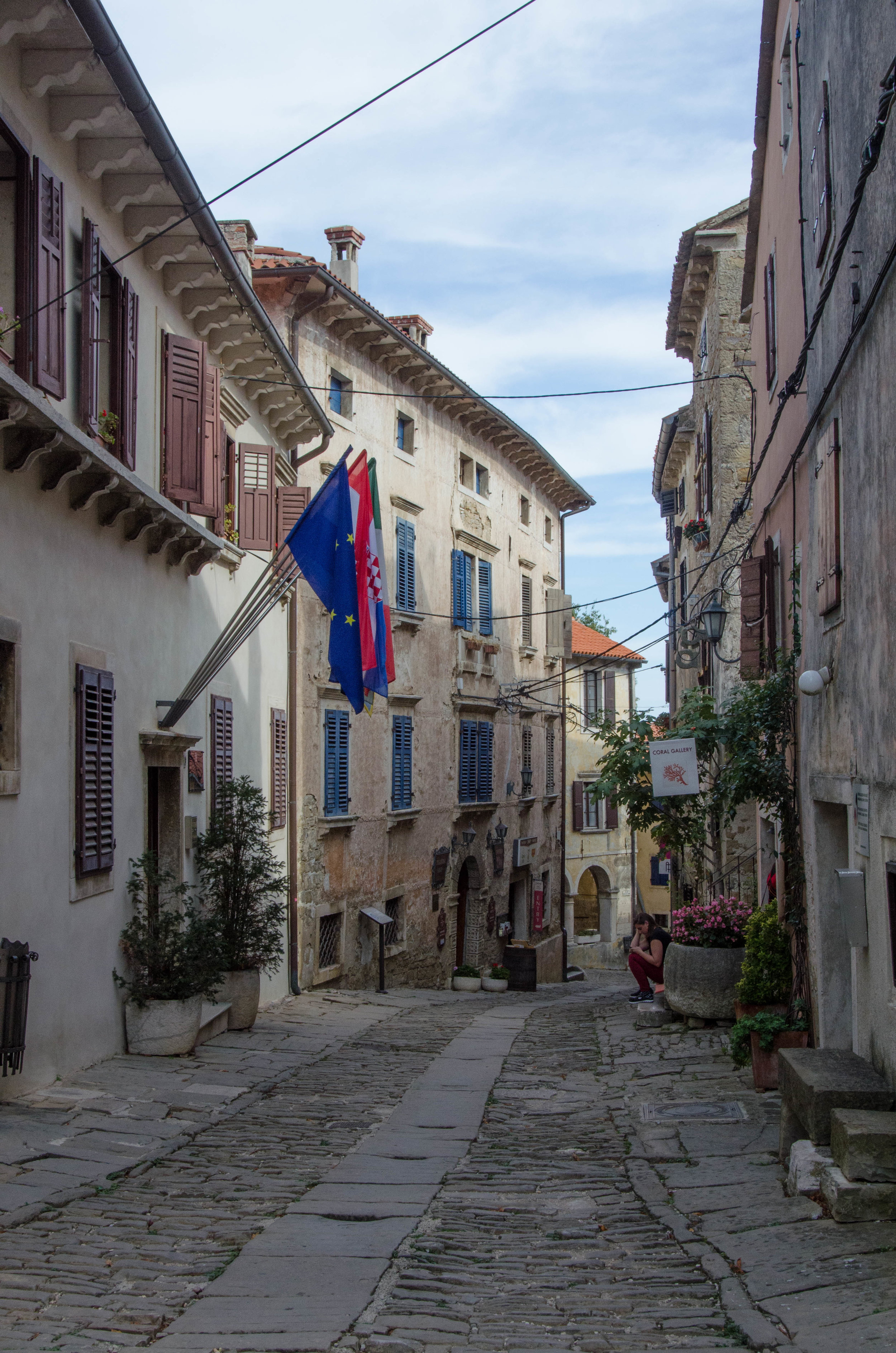 Street scene, Groznjan, Istria
