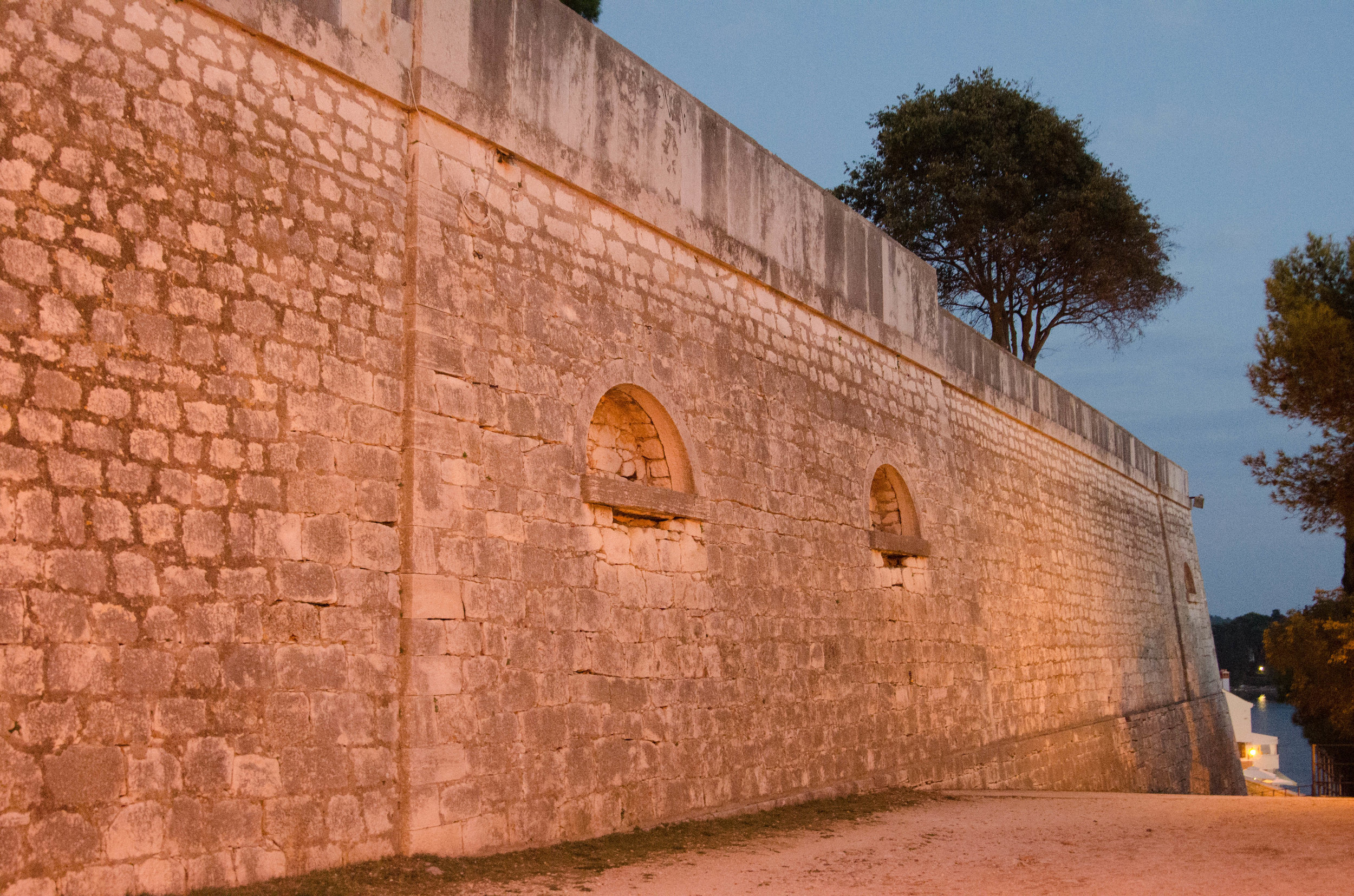 City wall, Rovinj, Istria, Croatia