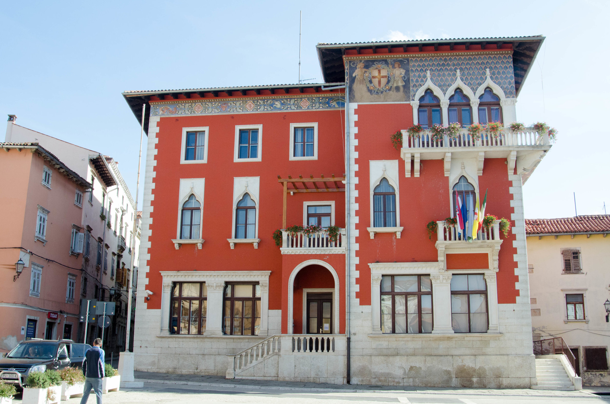 Town Hall, Vodnjan, Istria, Croatia