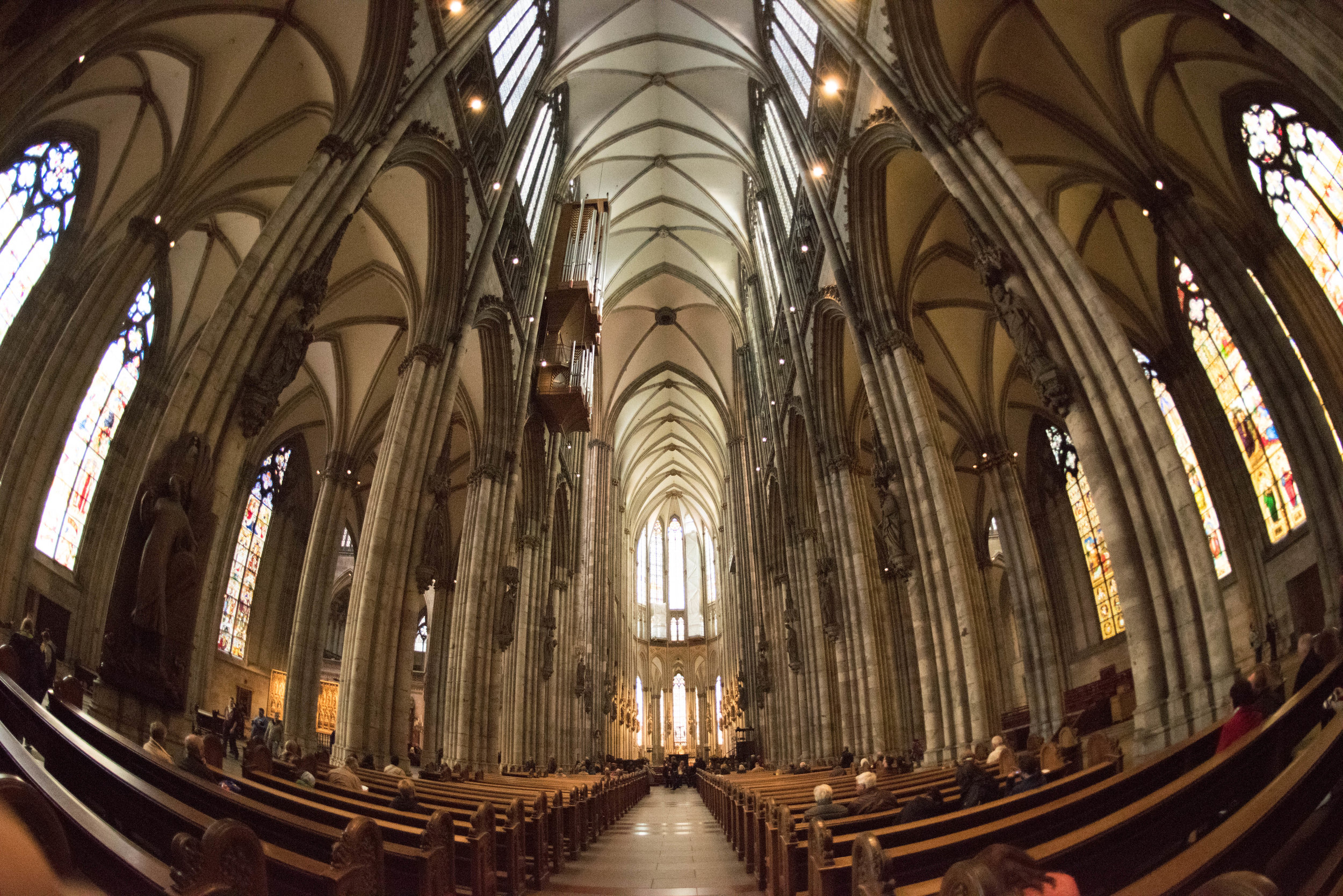 Inside The Cathedral, Cologne, Germany