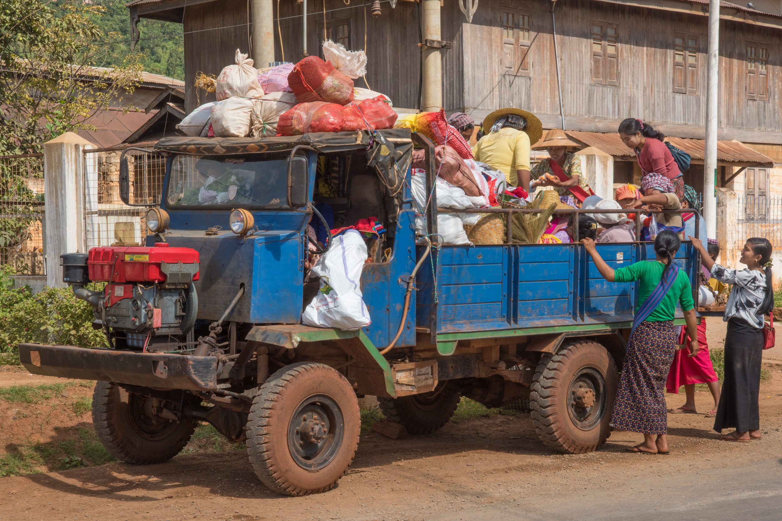 Truck, HeHo market, Myanmar