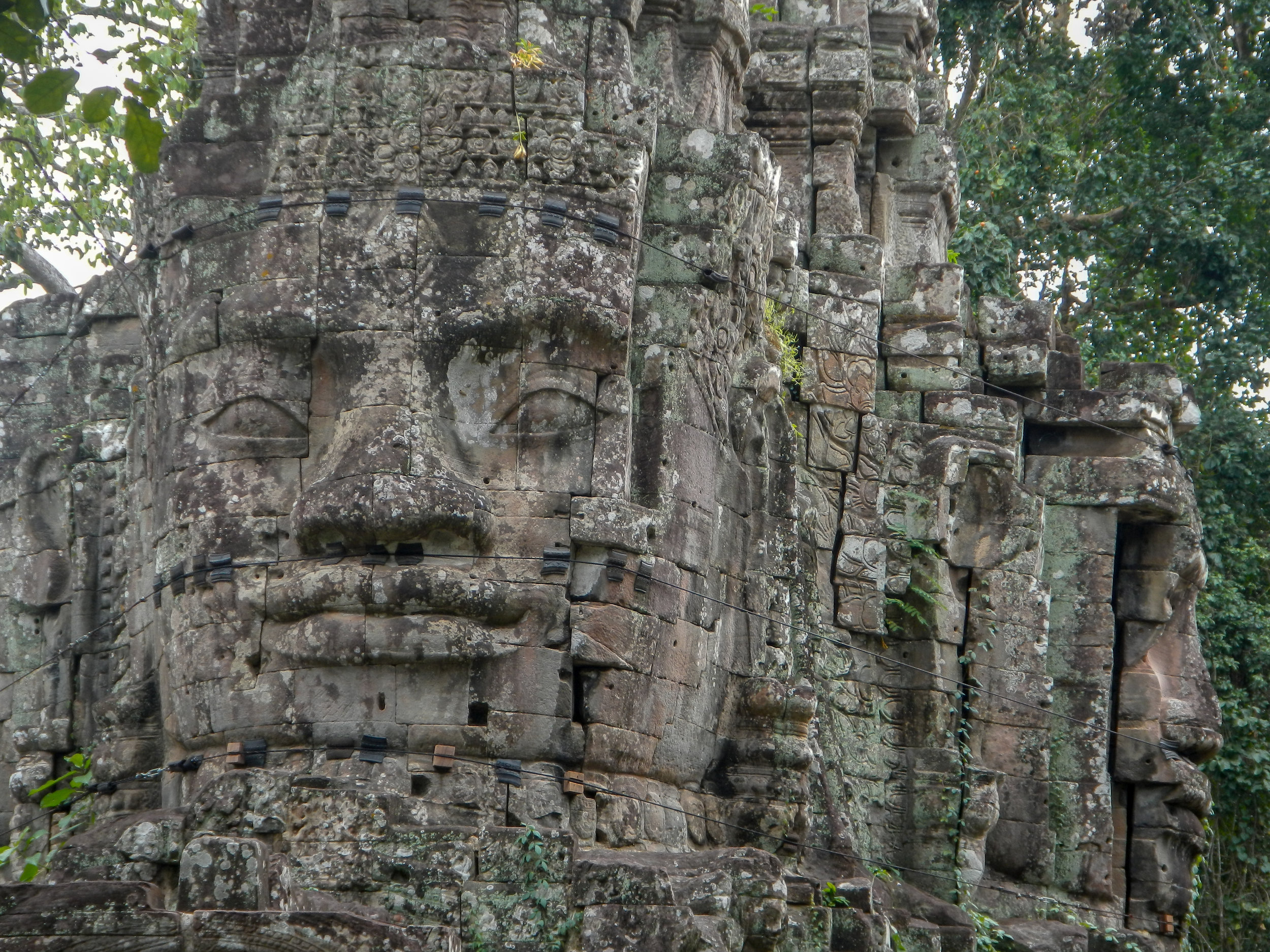 East Gate, Ankgor Thom Temple, Siem Reap, Cambodia
