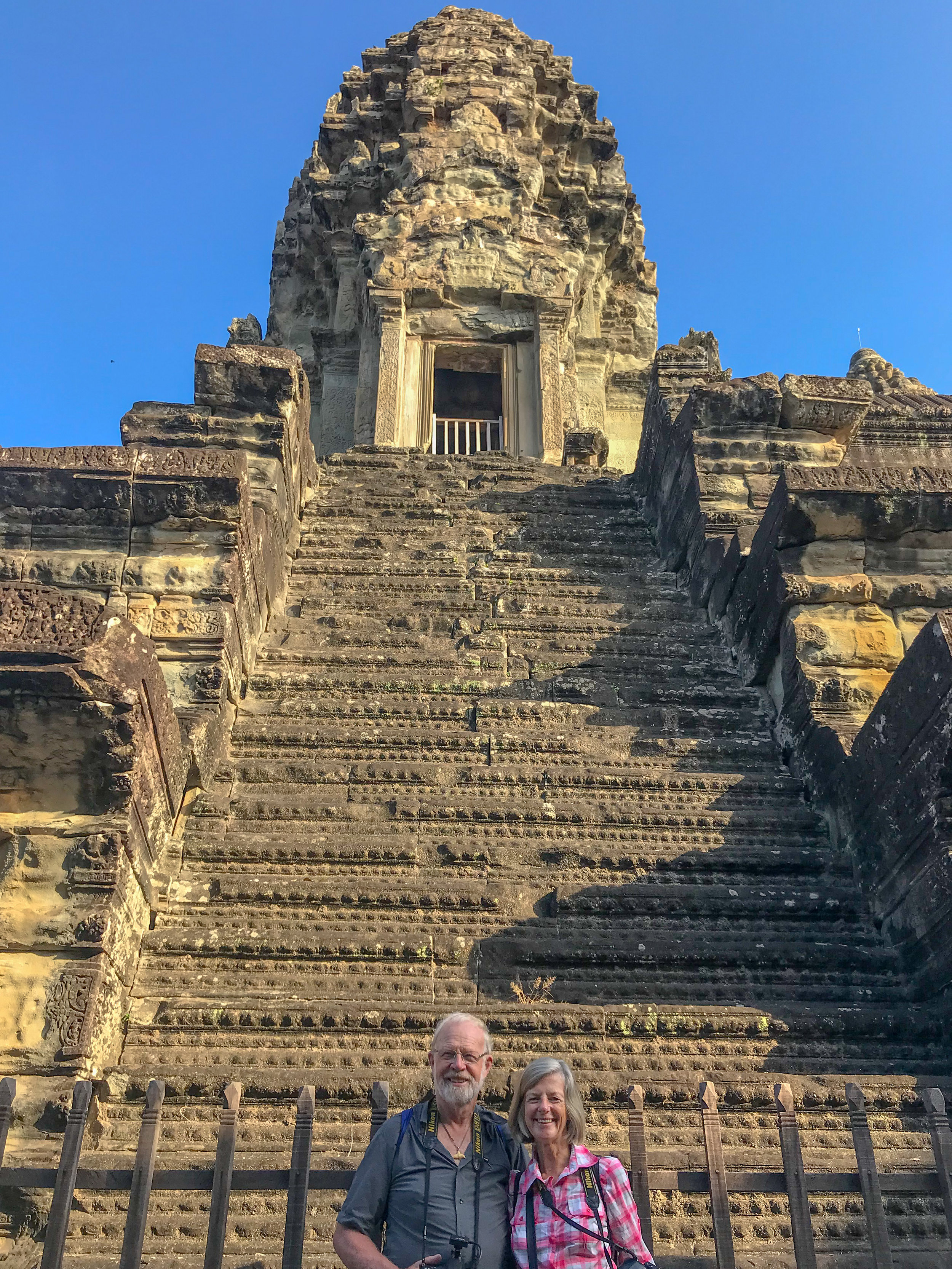 Tony & Corinne, Angkor Wat, Siem Reap, Cambodia