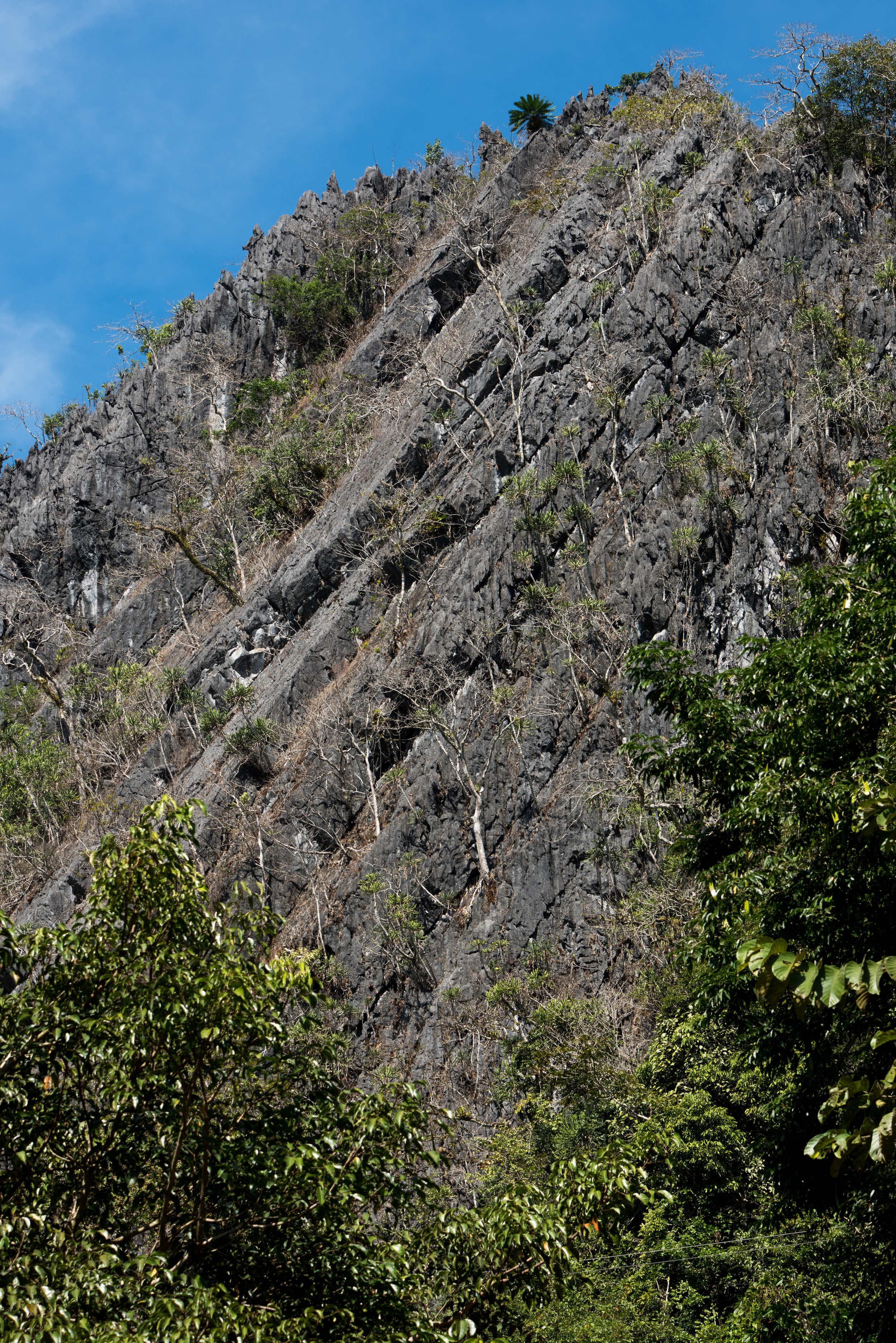 Karst mountains, Than Phu Kham, Vang Vieng, Laos