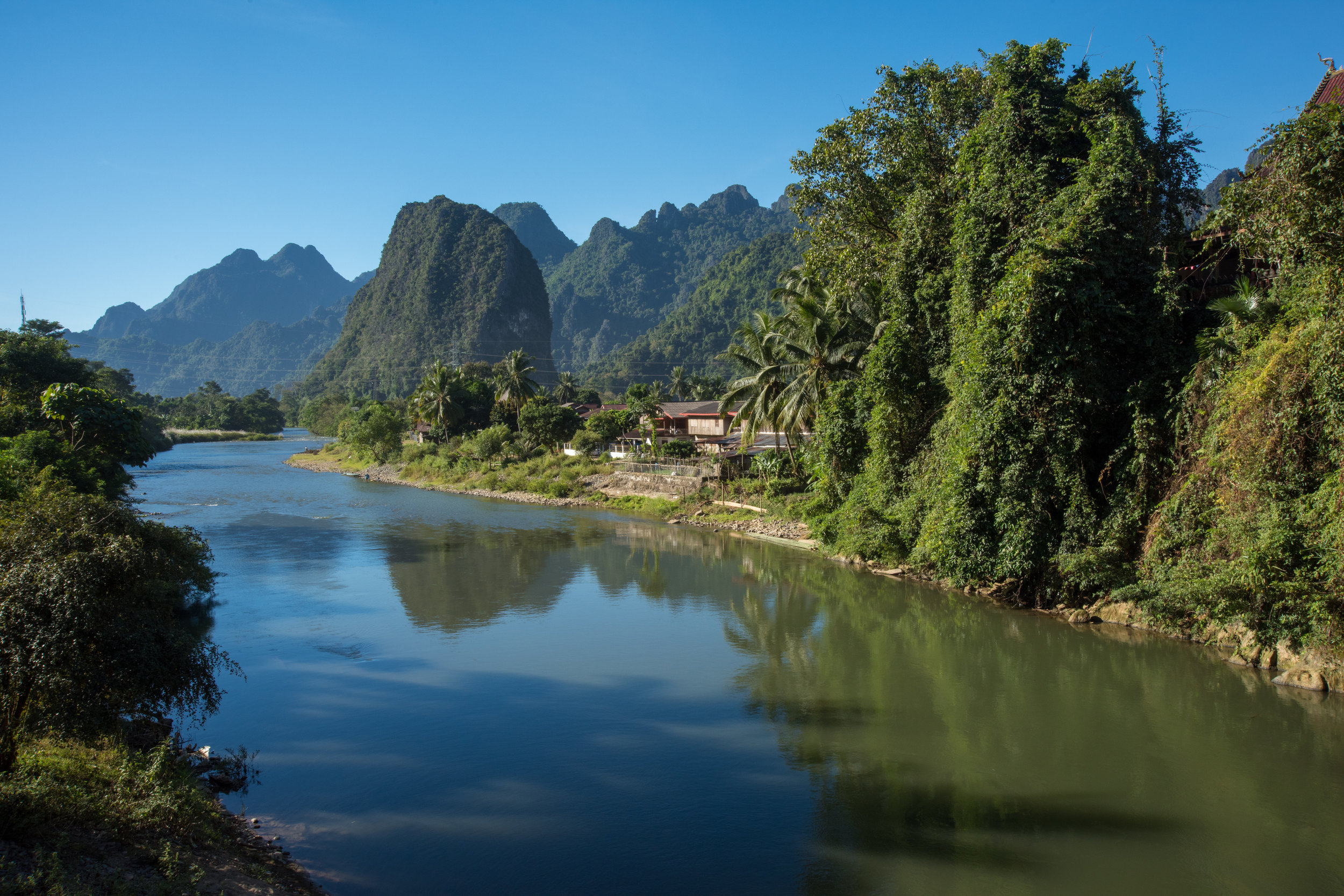 River, Nam Song, Laos