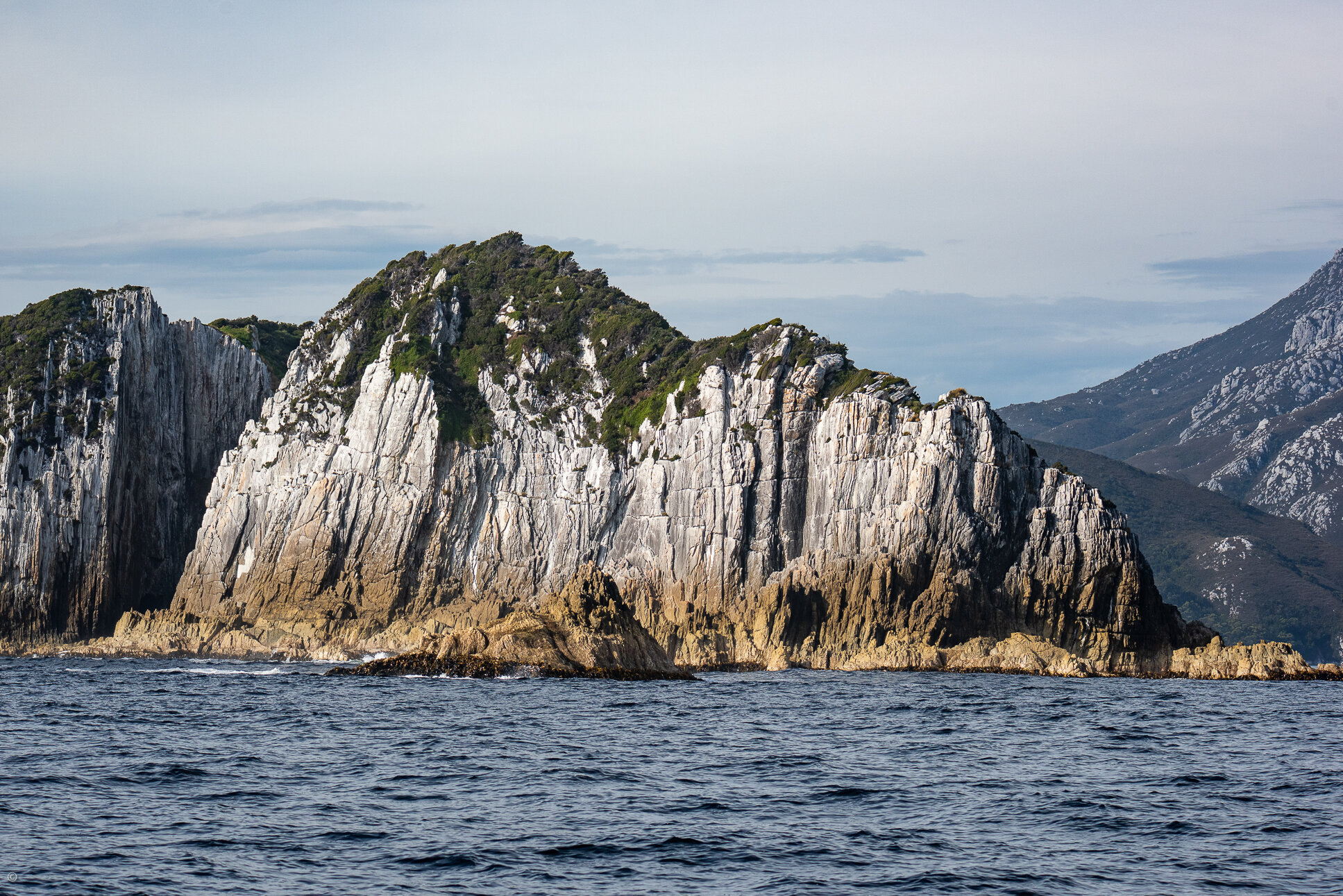 Breaksea Islands at entrance to Port Davey