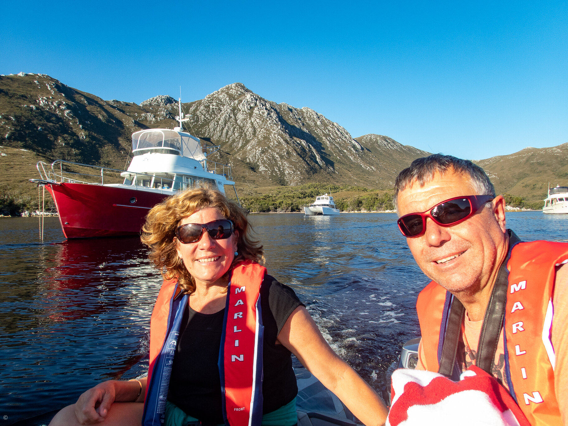 David and Annette and Critical Mass, Bramble Cove