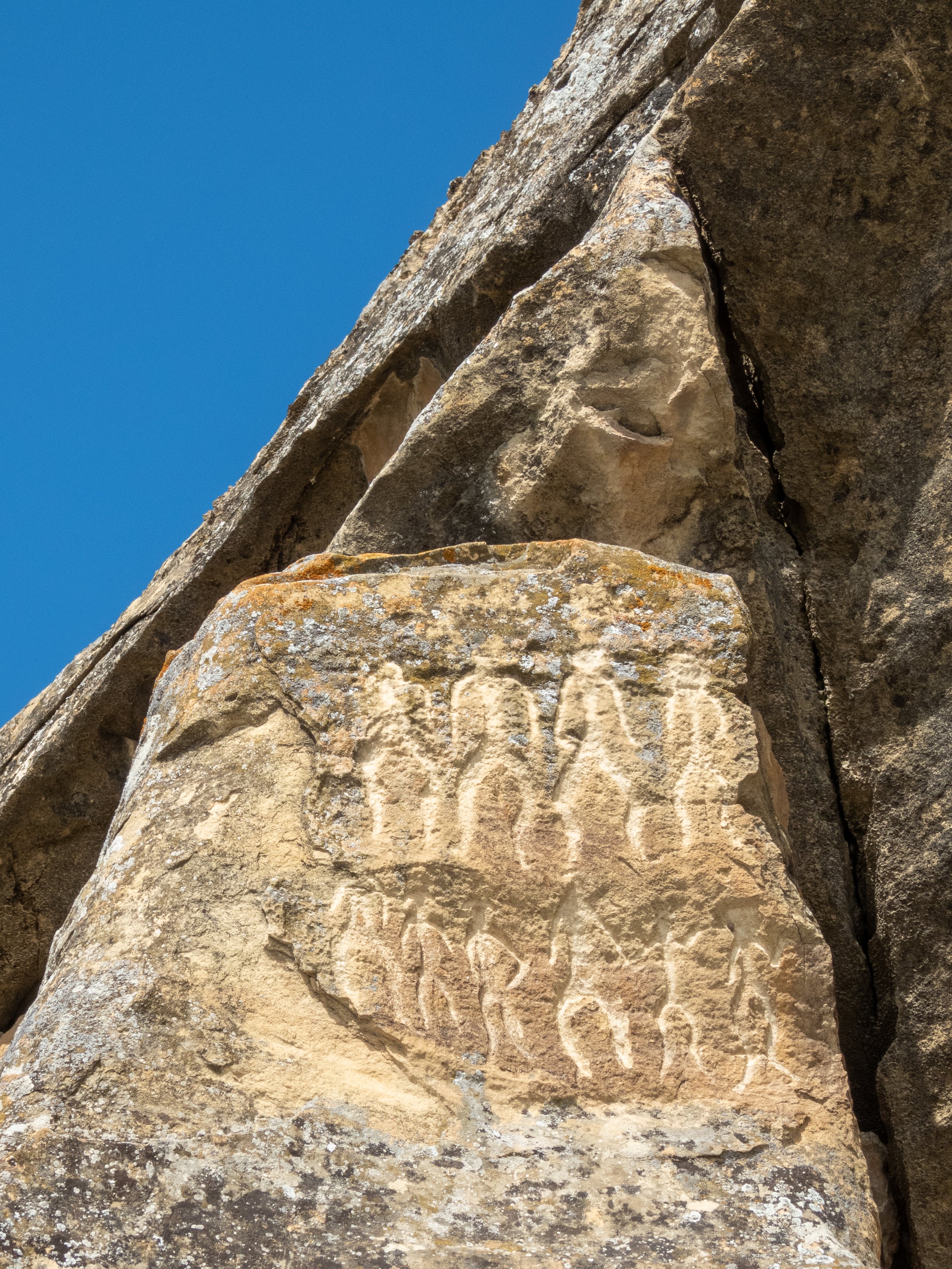Petroglyphs, Boyukdash Mountain, Gobustan, Azerbaijan