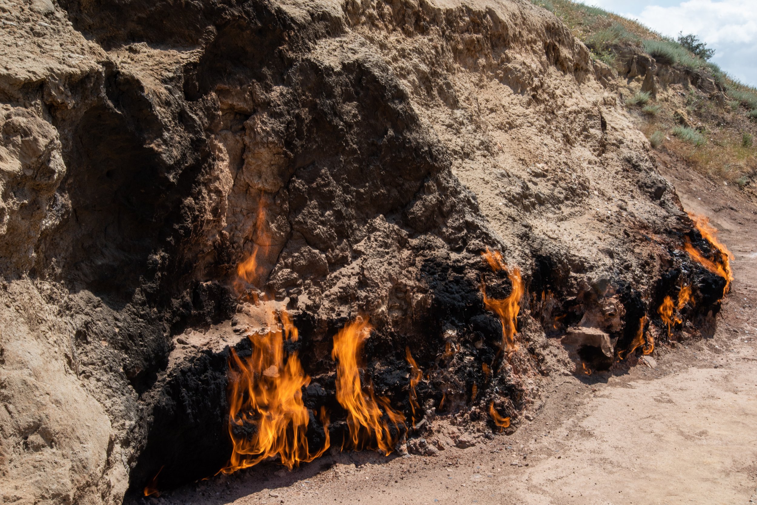 Fire Mountain, Yanardag, Azerbaijan