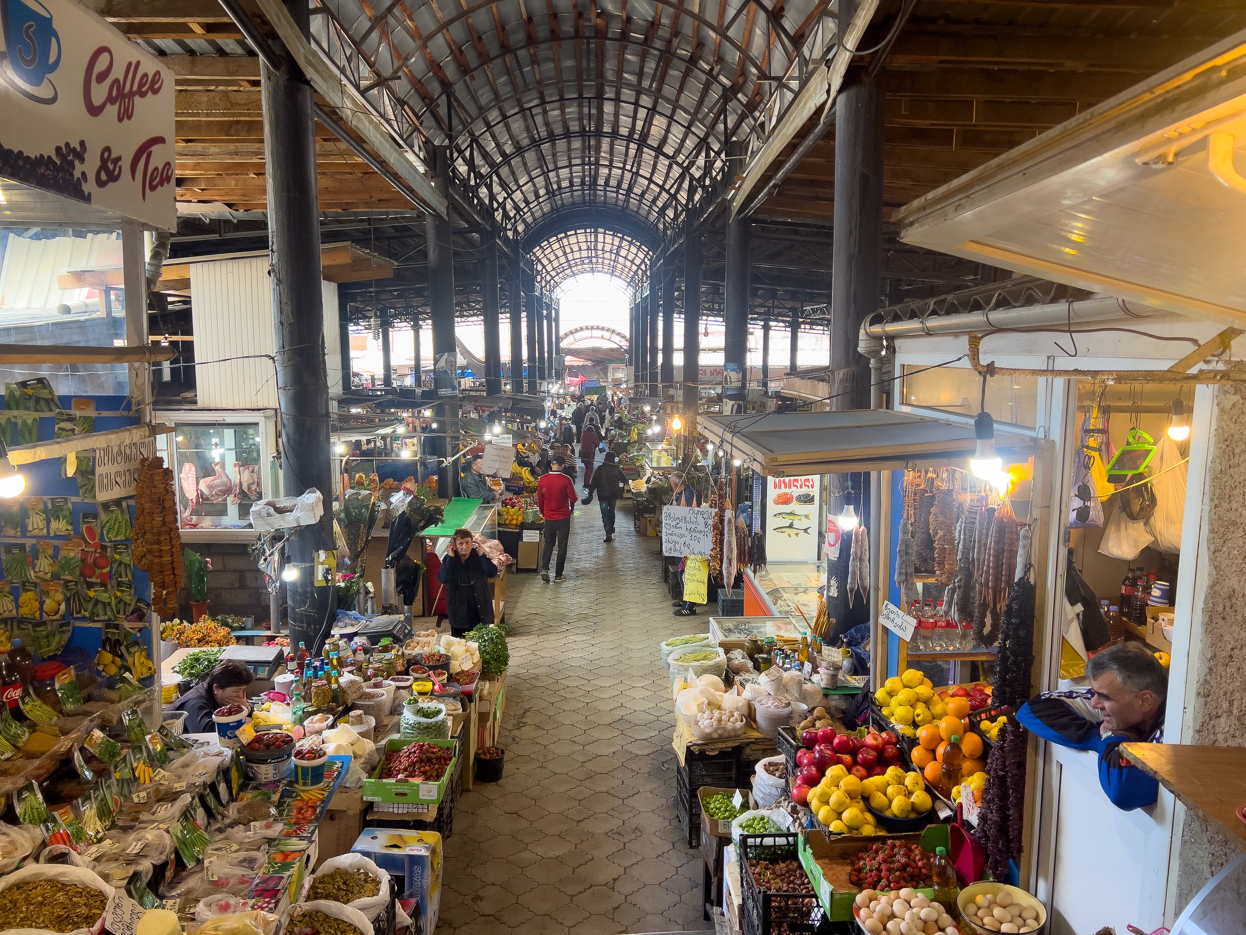 Telavi Food Market, Georgia