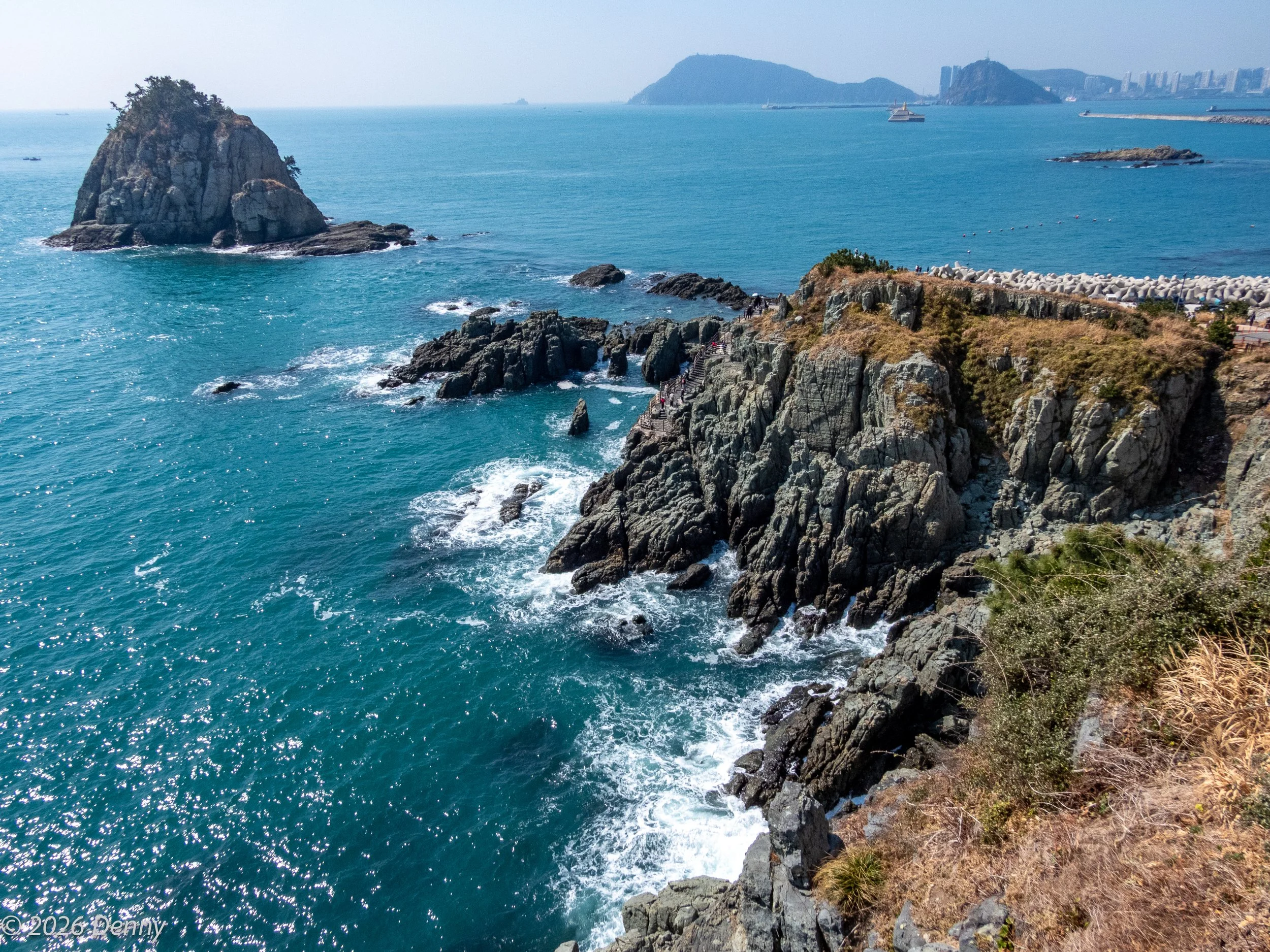 018 Oryukdo Islets viewed from Oryukdo Skywalk, Busan, South Korea, 21 Mar 2026.jpg