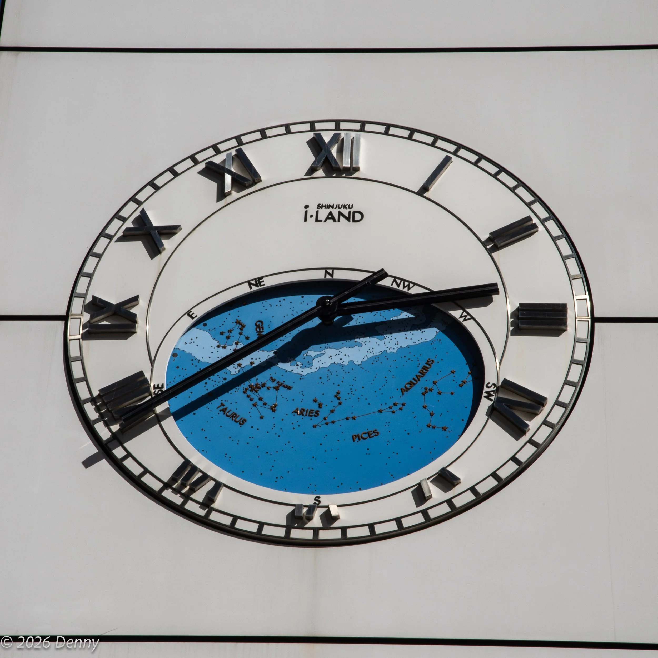 Astronomical Clock, Shinjuku, Tokyo, Japan