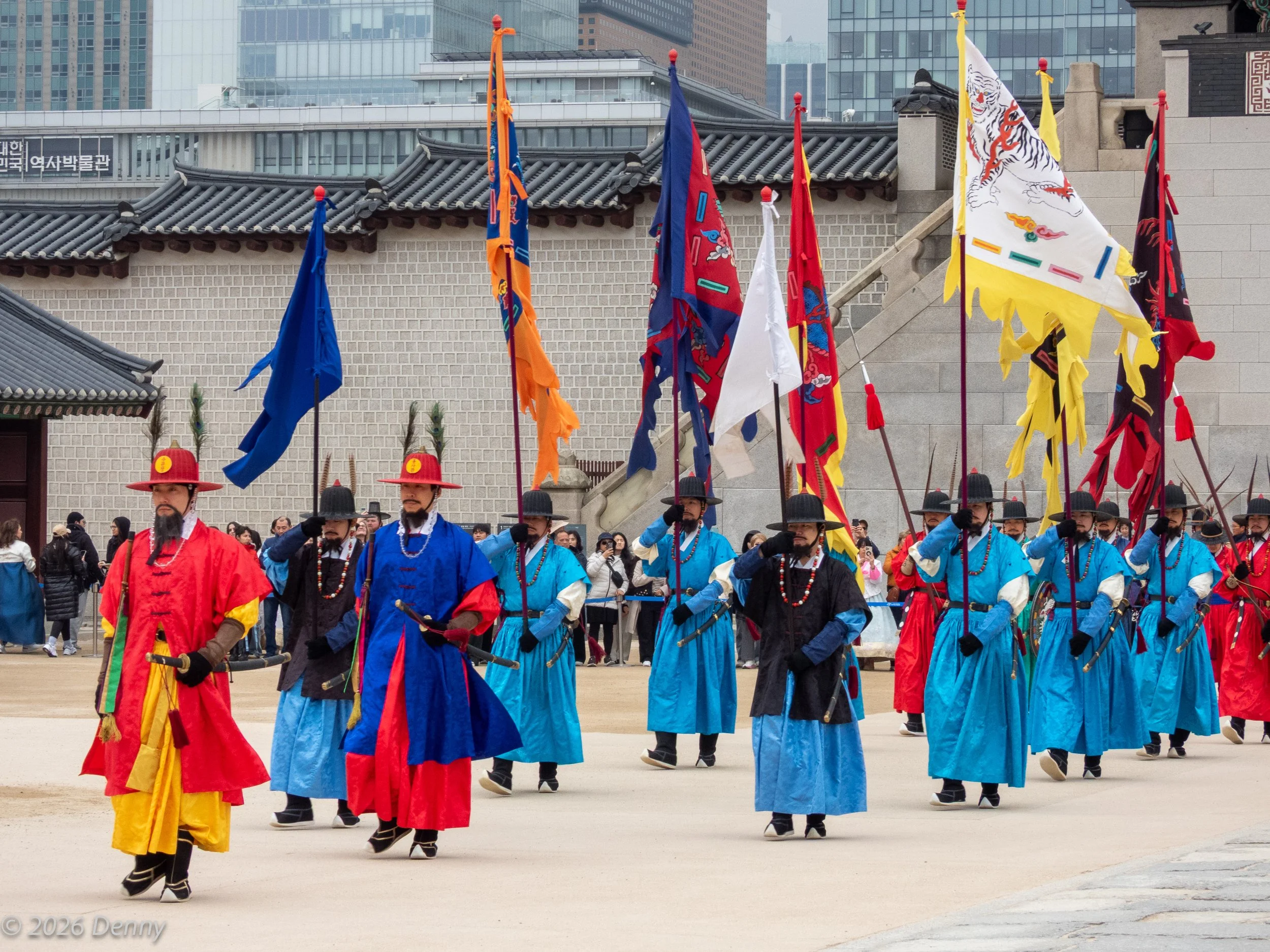 Changing of the Guard, Gyeongbokgung Palace, Seoul, South Korea