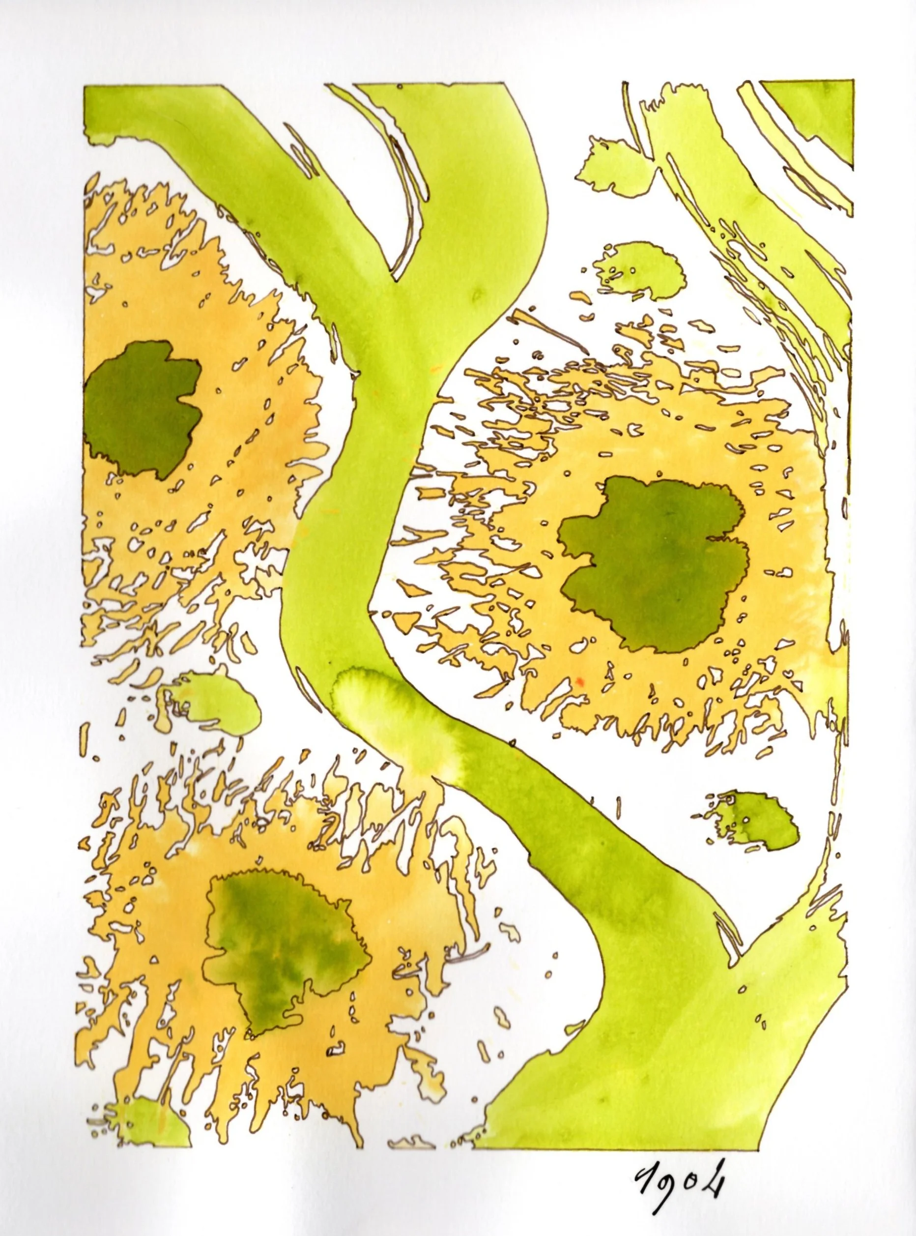 sketchbook mixed media, 2026,
6.5" x 9"