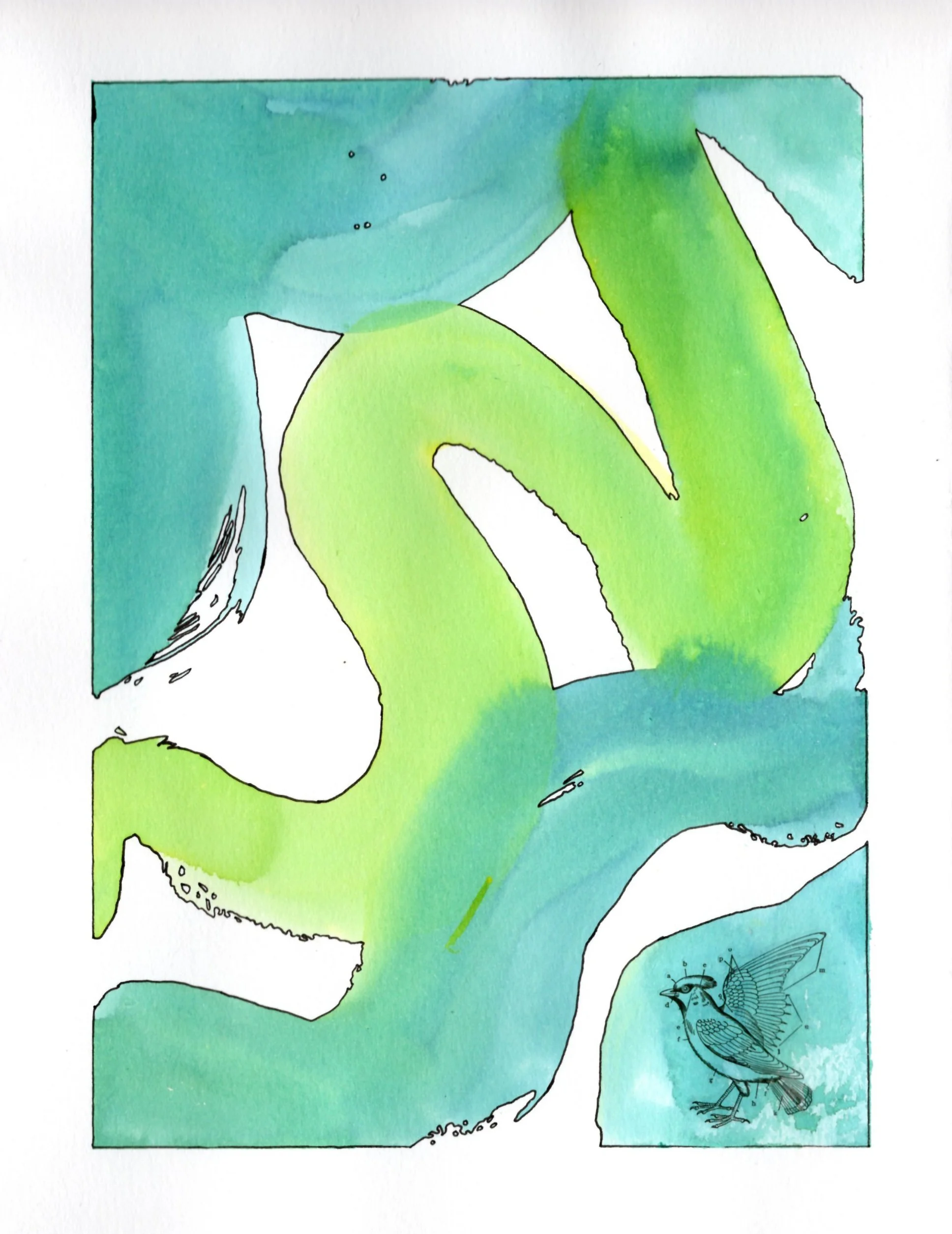 sketchbook mixed media, 2026,
6.5" x 9"