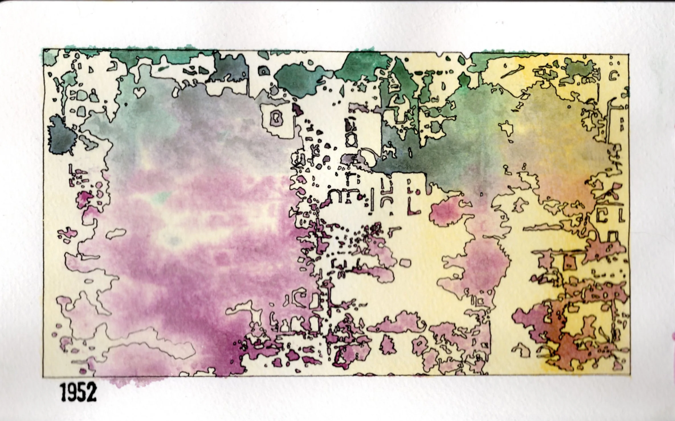 sketchbook mixed media, 2026,
8" x 5"