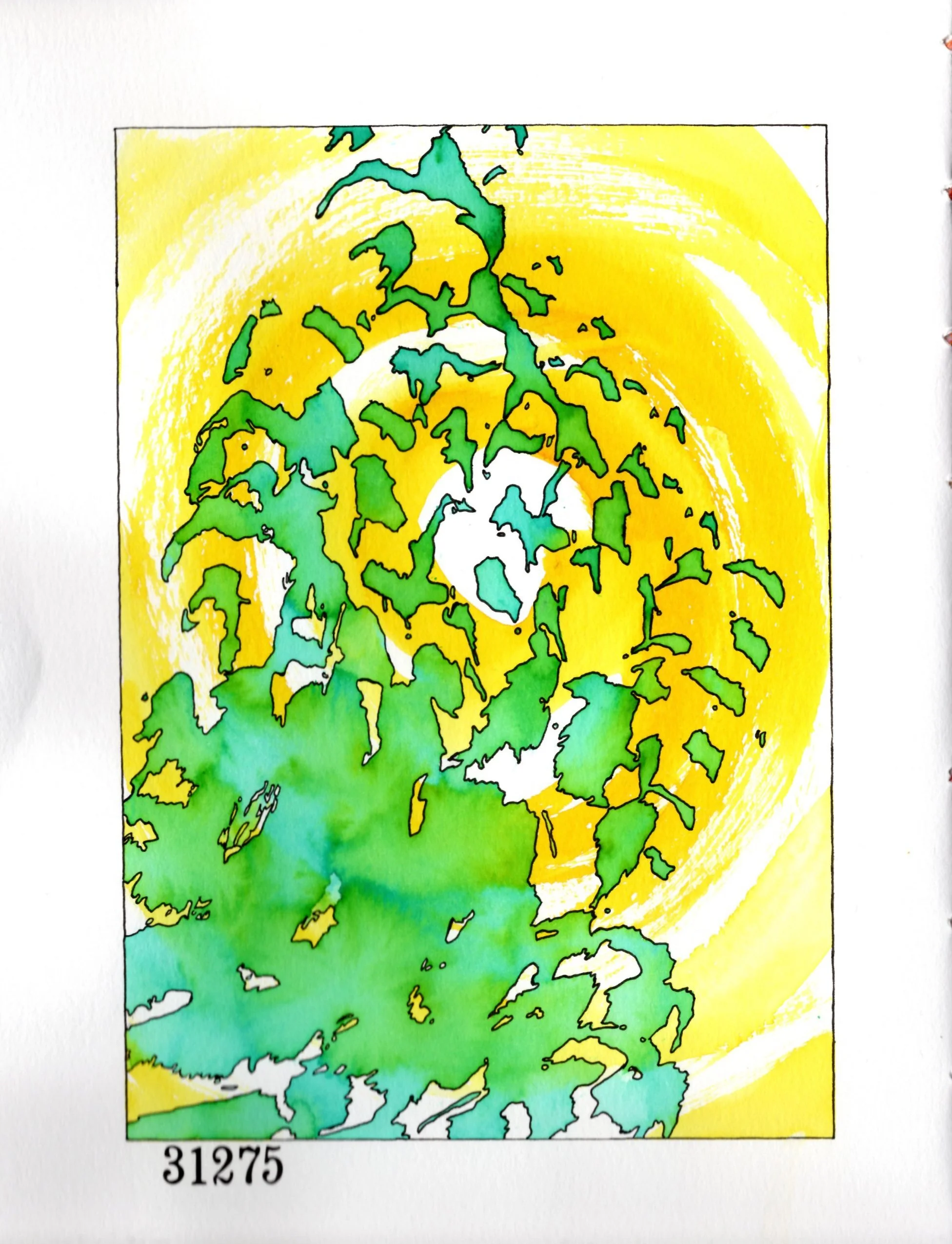 sketchbook mixed media, 2026,
6.5" x 9"