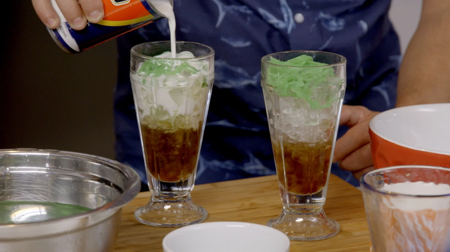 This sweet delight is found all over Asia and is just the thing to cool you down when the weather gets too hot. An unusual combination of flavour & texture, it's best enjoyed as a drink (be sure to use a super-sized straw) or like a dessert with a spoon.