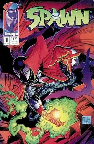 ("Spawn" by "Spawn #1" at The Grand Comics Database. Retrieved January 14, 2005.. Licensed under Fair use via Wikipedia - https://en.wikipedia.org/wiki/File:Spawn.jpg#/media/File:Spawn.jpg )