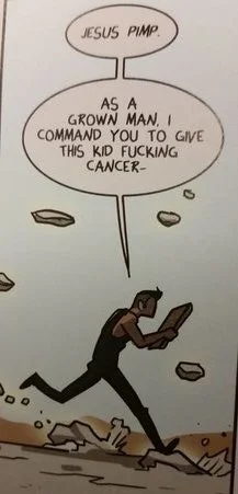 blaise has a way with words (courtesy Image Comics)