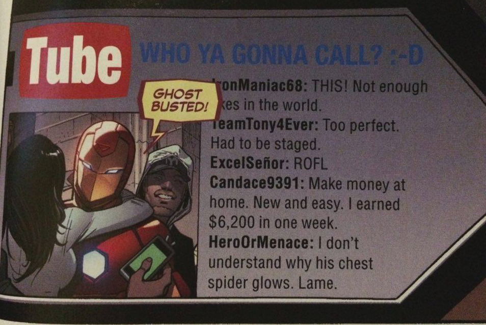 Complete with realistic YouTube comments!