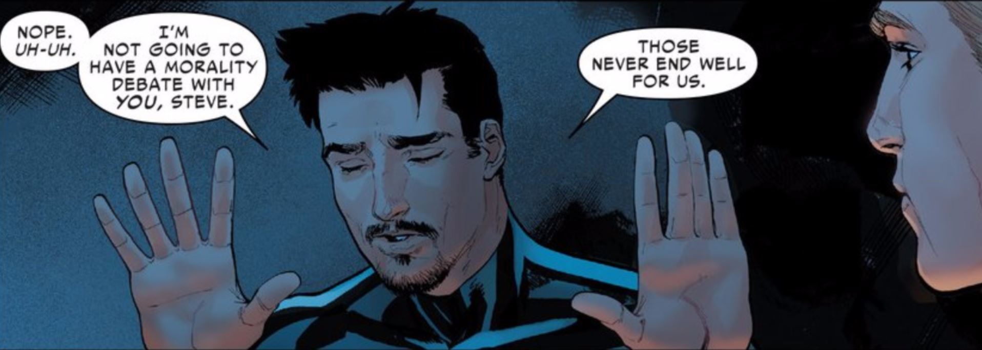 Because he is Hydra now. Makes sense.