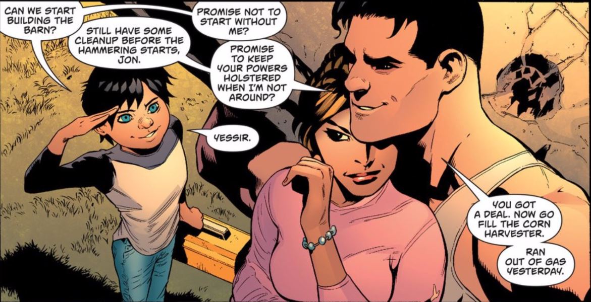 Something every father can relate to ... minus the super powers.