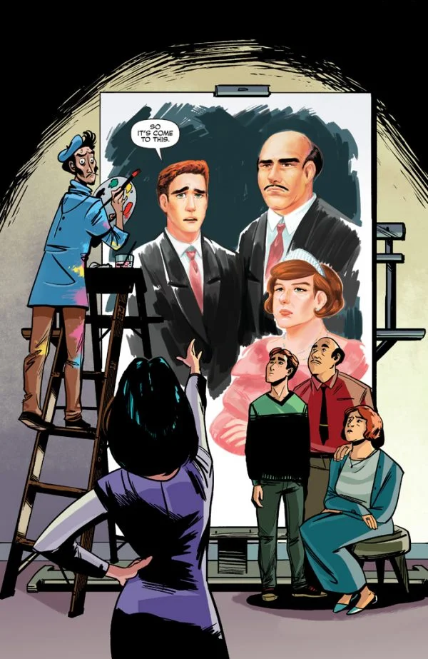 This is not the teaser image, just some wonderful art from Archie #9