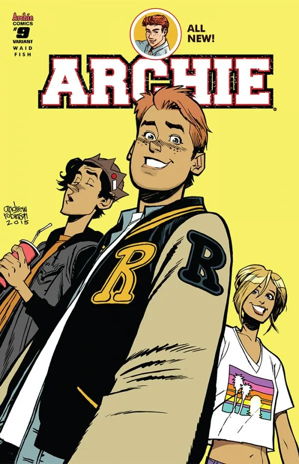 Archie #9 Cover C Variant by Andrew Robinson