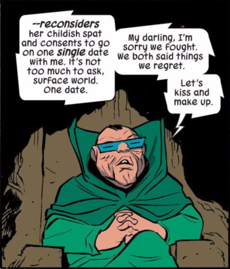 Tune in Next Month for Mole Man getting his butt kicked to the moon
