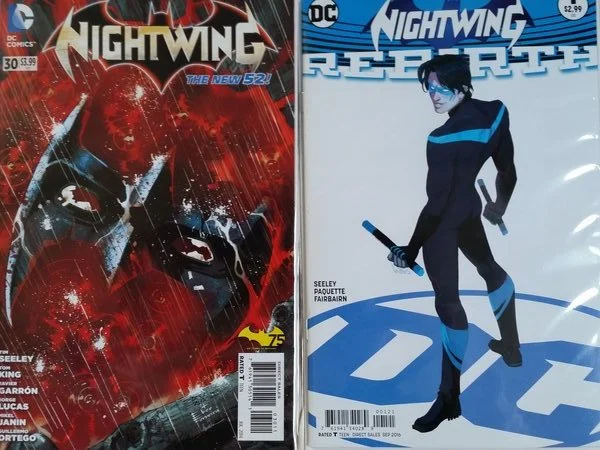 Seeley ended Nightwing, so it's only fair he Rebirths him....wait, that sounds weird. 