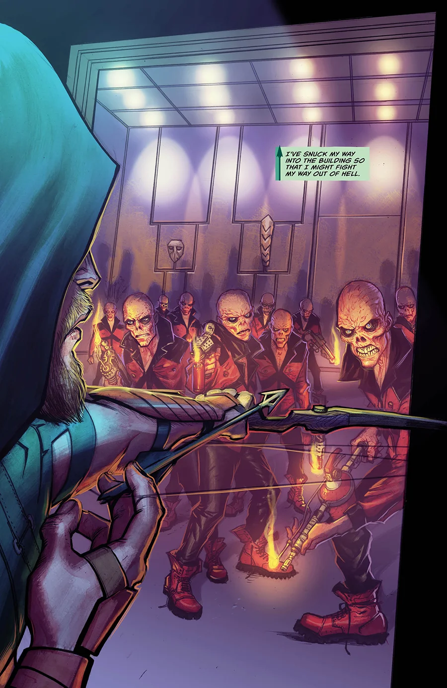 From Green Arrow #3, DC Comics
