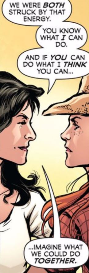 We have the makings of a buddy cop comic.