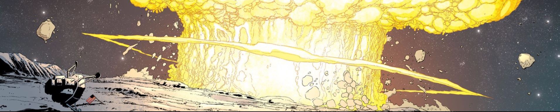I'm not sure that is what a low G, zero atmosphere explosion looks like, but I don't care.