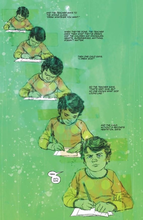 This is an unreal level of attention to detail and a 101 course in quick, yet deep, character development. 