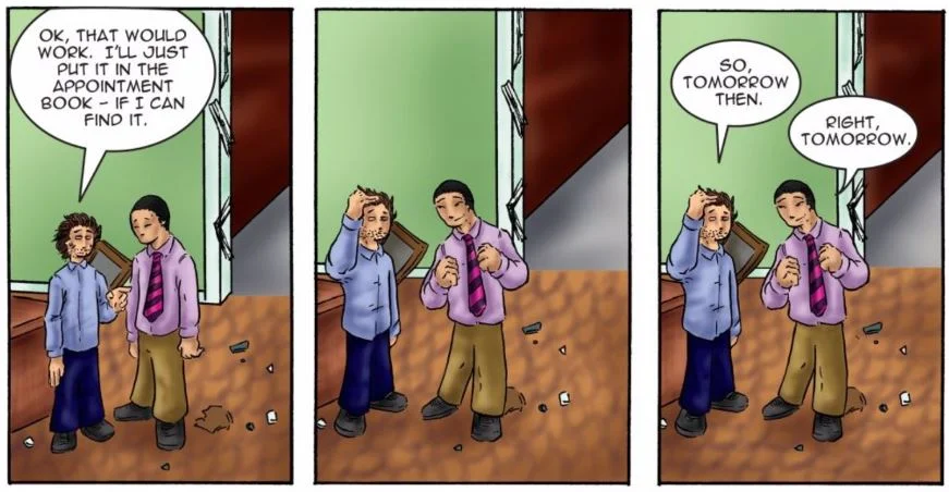 Is this funny... I think it's supposed to be funny.