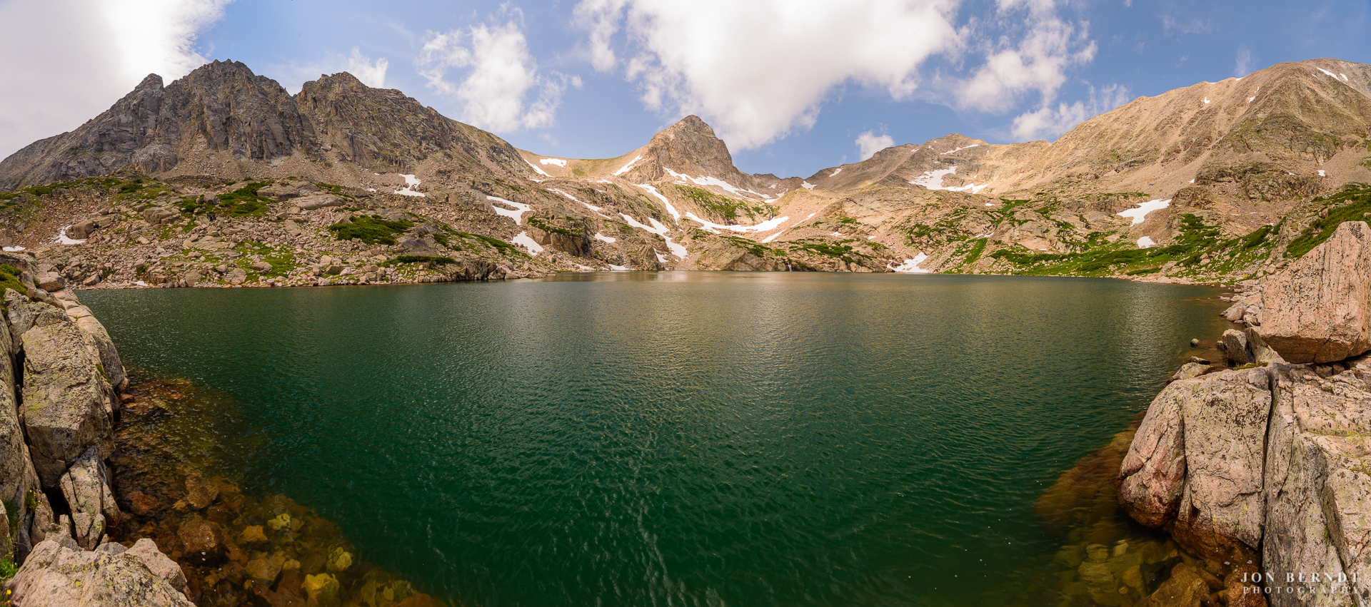 Blue Lake can be reached from the Mitchell Lake trailhead in Brainard Lake Recreation Area. The hike is a five mile round trip to this elevation at a little over 11,300 feet.