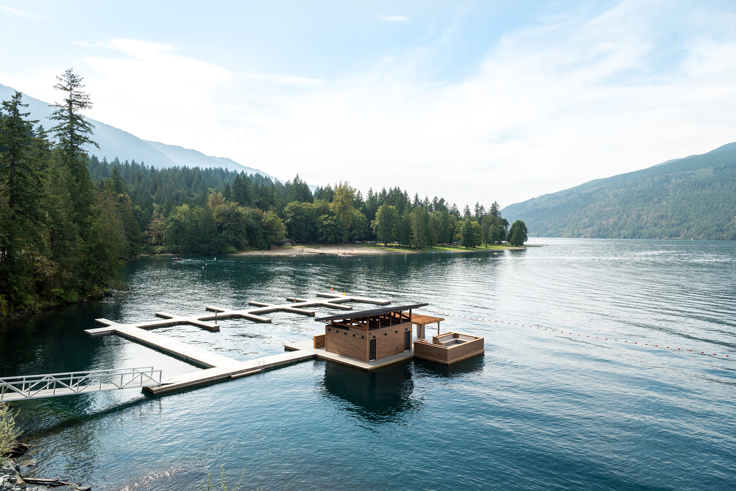   A DOCK LOUNGE LIKE NO OTHER  