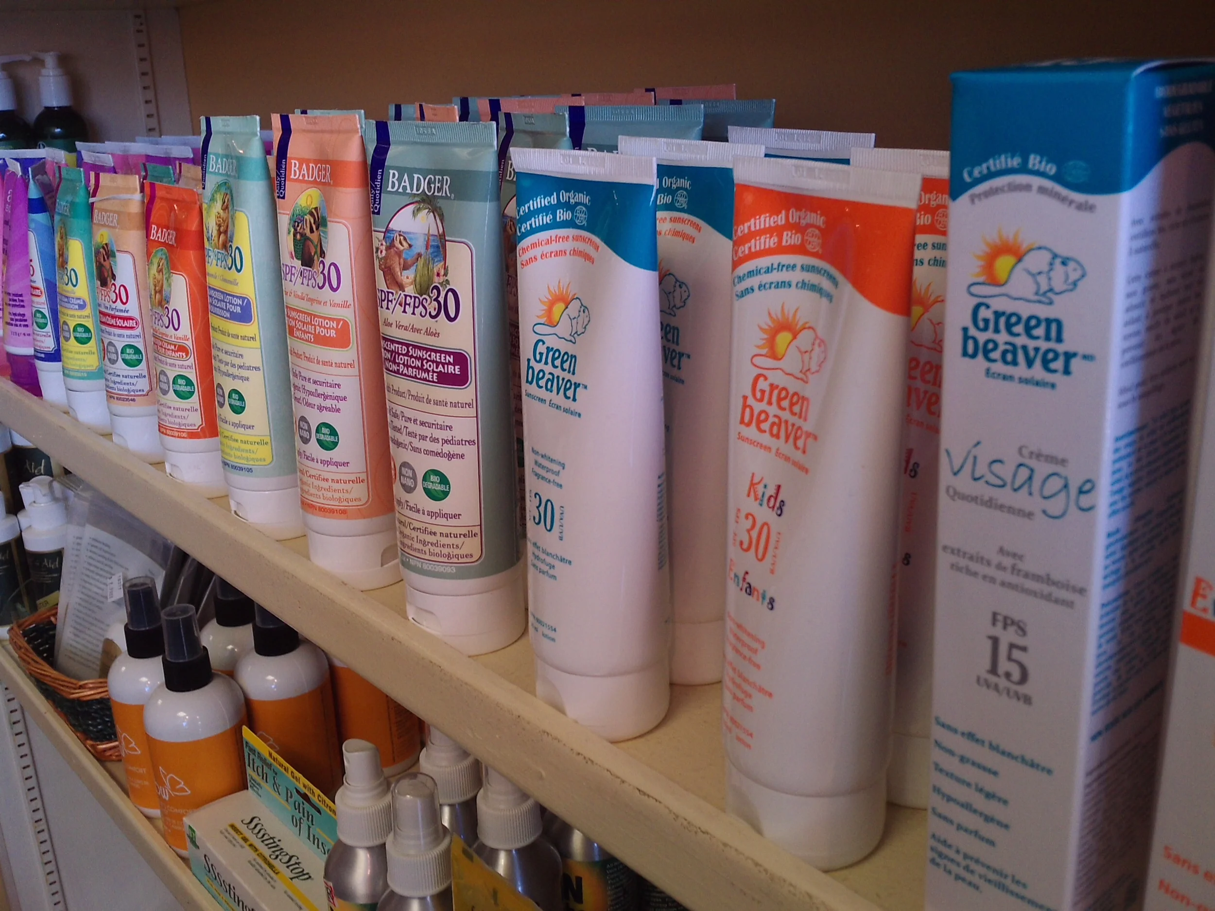 Choosing a Sunscreen