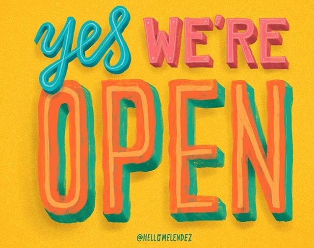 Yes, we're open our regular hours at this point! Please feel free to call in or email an order and come pick it up. Check out our website Foodstuffs.ca for order link or just email us at info@foodstuffs.ca and please be patient as we work to fill ord