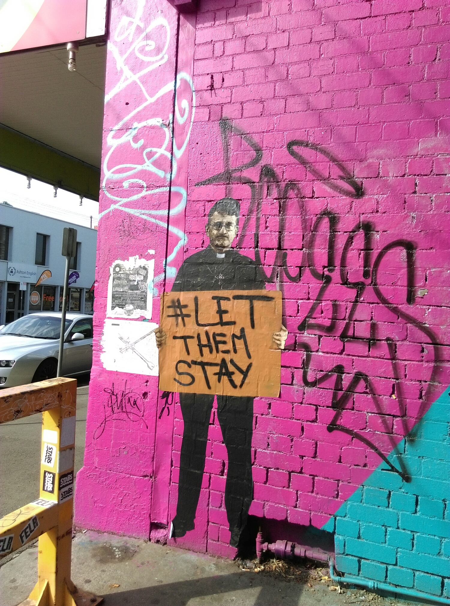 The Laneway behind the Asylum Seeker Resource Centre, some great stuff in here!