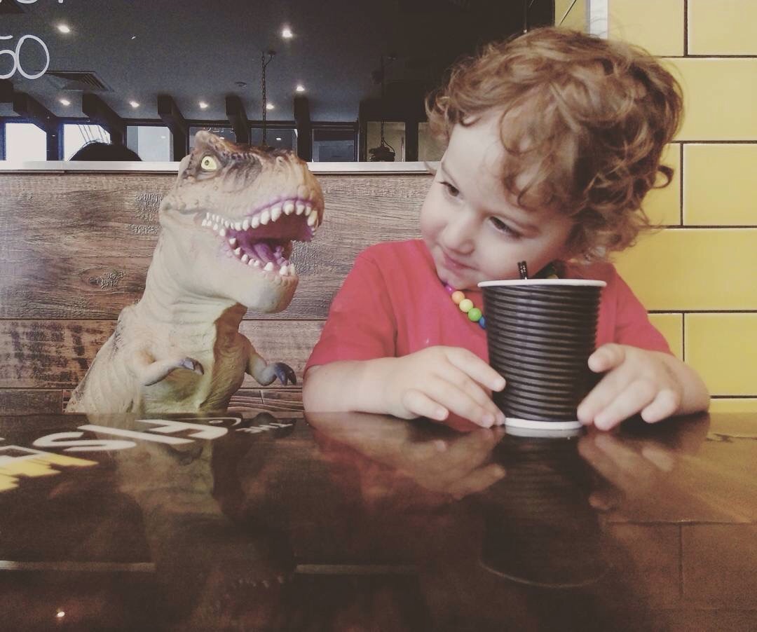 Dinosaurs really are awesome, aren't they Harry?