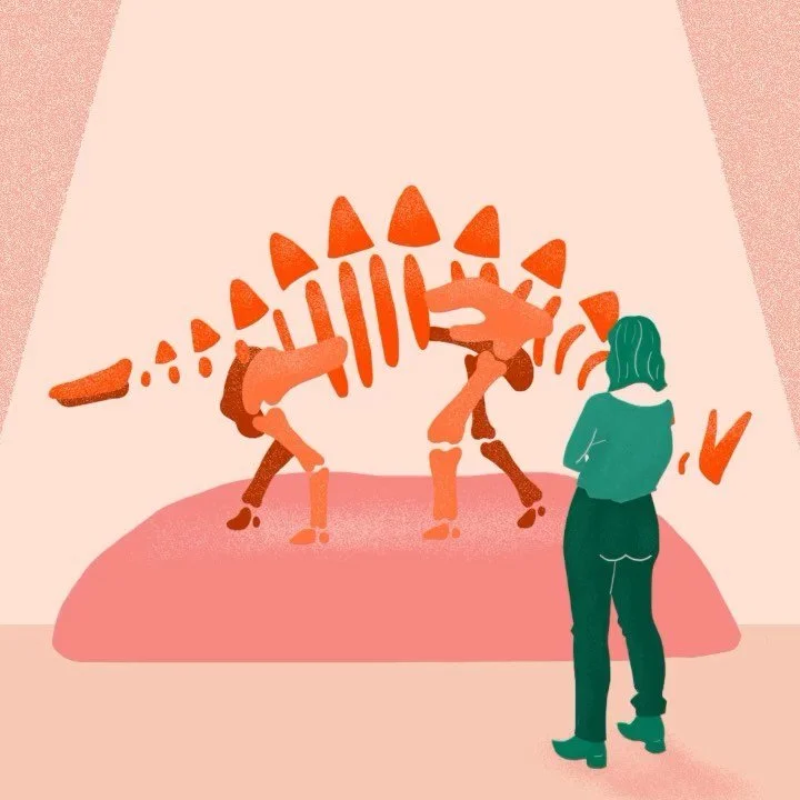 12. Museum 🏛
.
Museums are the best. They&rsquo;re some of the best environments to educate, explore, and escape. Go learn about our collective history people!
.
Inktober may be officially over but I&rsquo;m just gonna keep these illustrating at my 