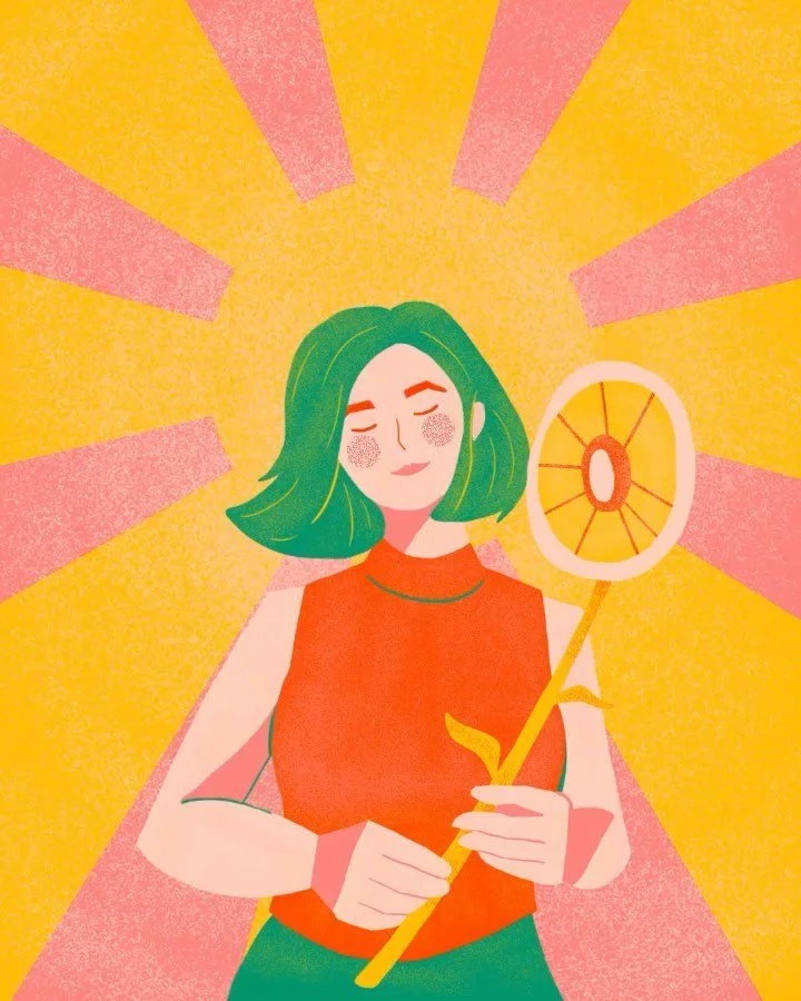 09. Sun ☀️
.
Sunshine and sunflowers &ndash; just a couple of my favorite things 🌻💛
.
.
.
.
.
.
#inktober #inktober2019 #flpinktober19 #illustration #womenofillustration #weloveillistration #animation #wacom #photoshop #aftereffects #sun #sunshine 