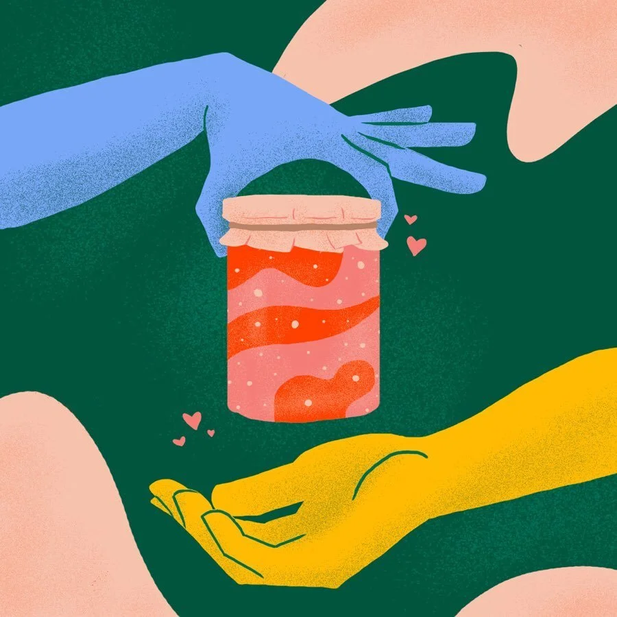 02. Jam ❤️.
Sometimes you just gotta spread the love. And one of the best forms of love is homemade food! If anyone wants to swap some homemade goodies, like yummy jam, (especially raspberry 💕[how is there no raspberry emoji?]) then hit me up. I&rsq